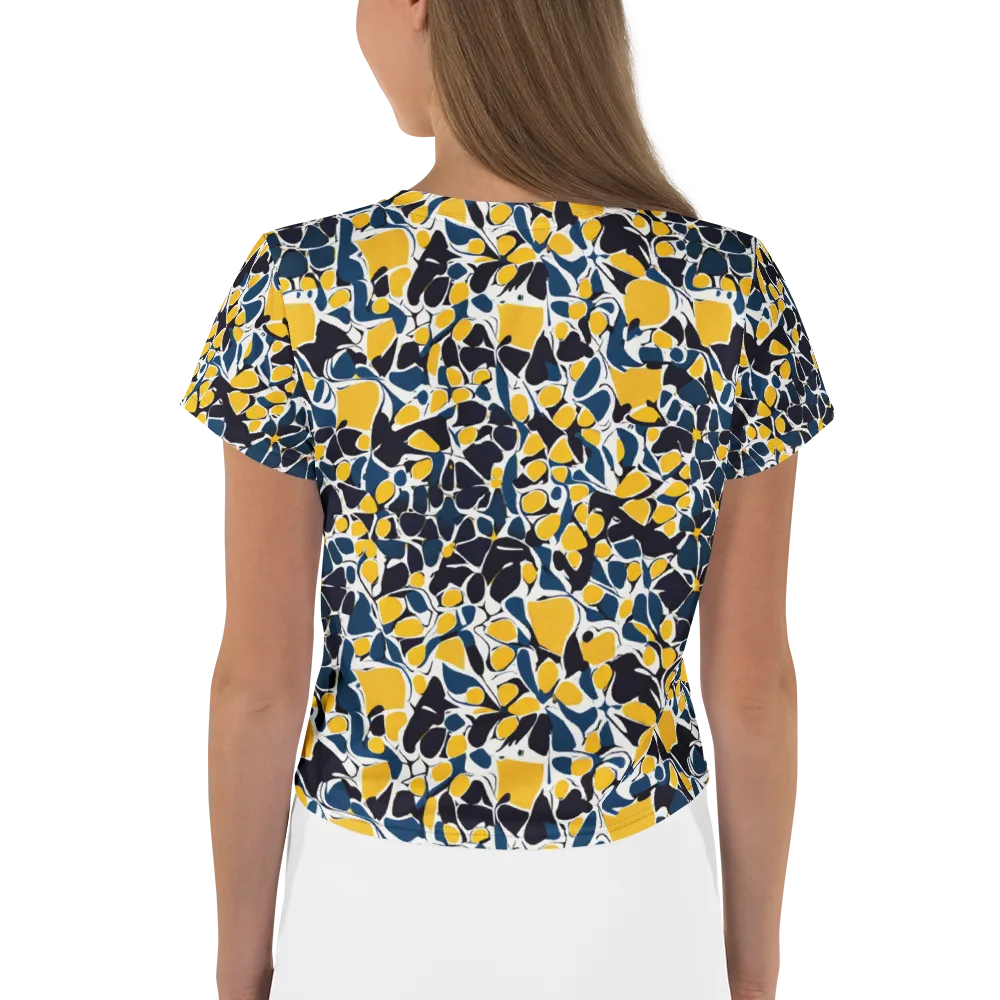 Ink And Citrus on Crop Tee — Back