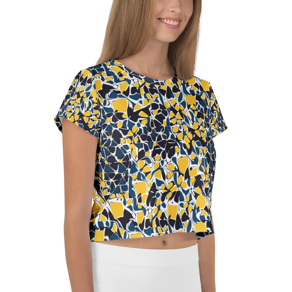Ink And Citrus on Crop Tee — Right