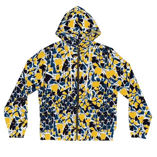 Ink And Citrus on a Women's Full-Zip Hoodie