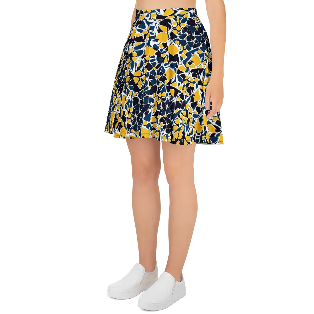Ink And Citrus on Skater Skirt — Left