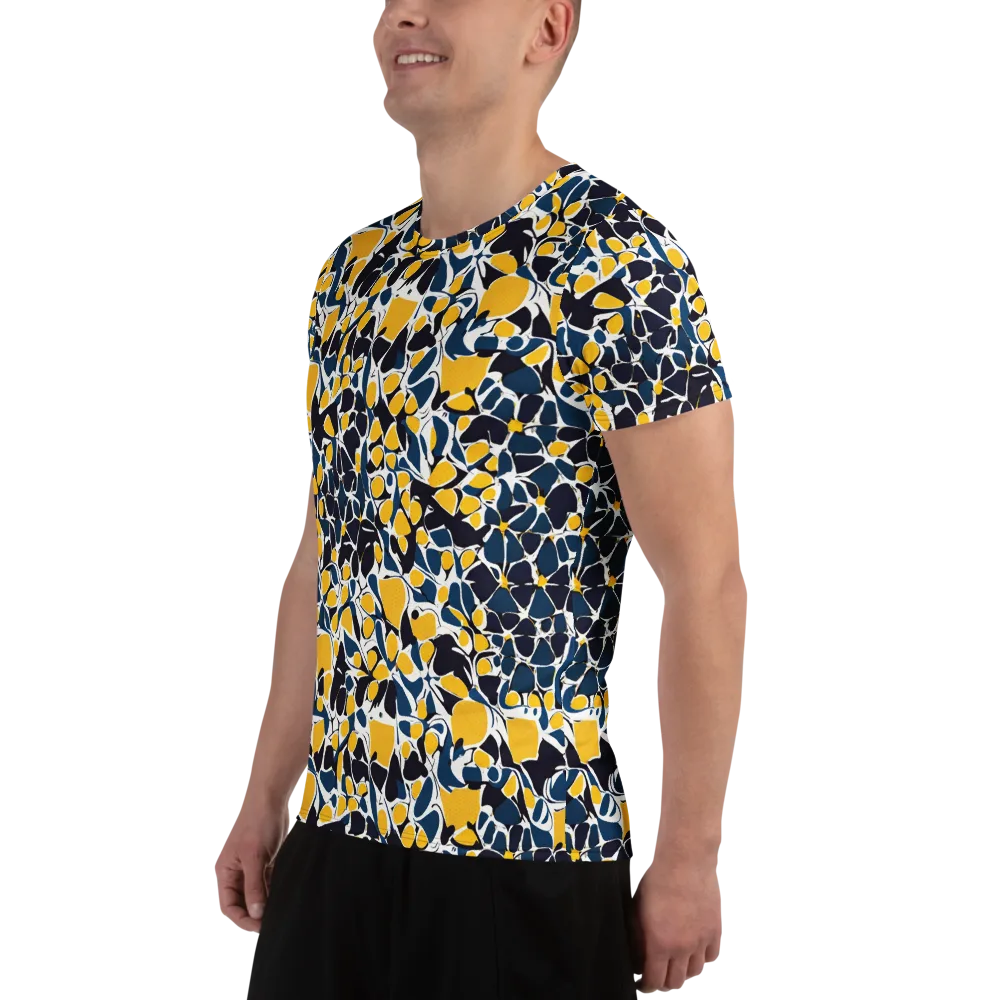 Ink And Citrus on Men's Athletic T-Shirt — Left