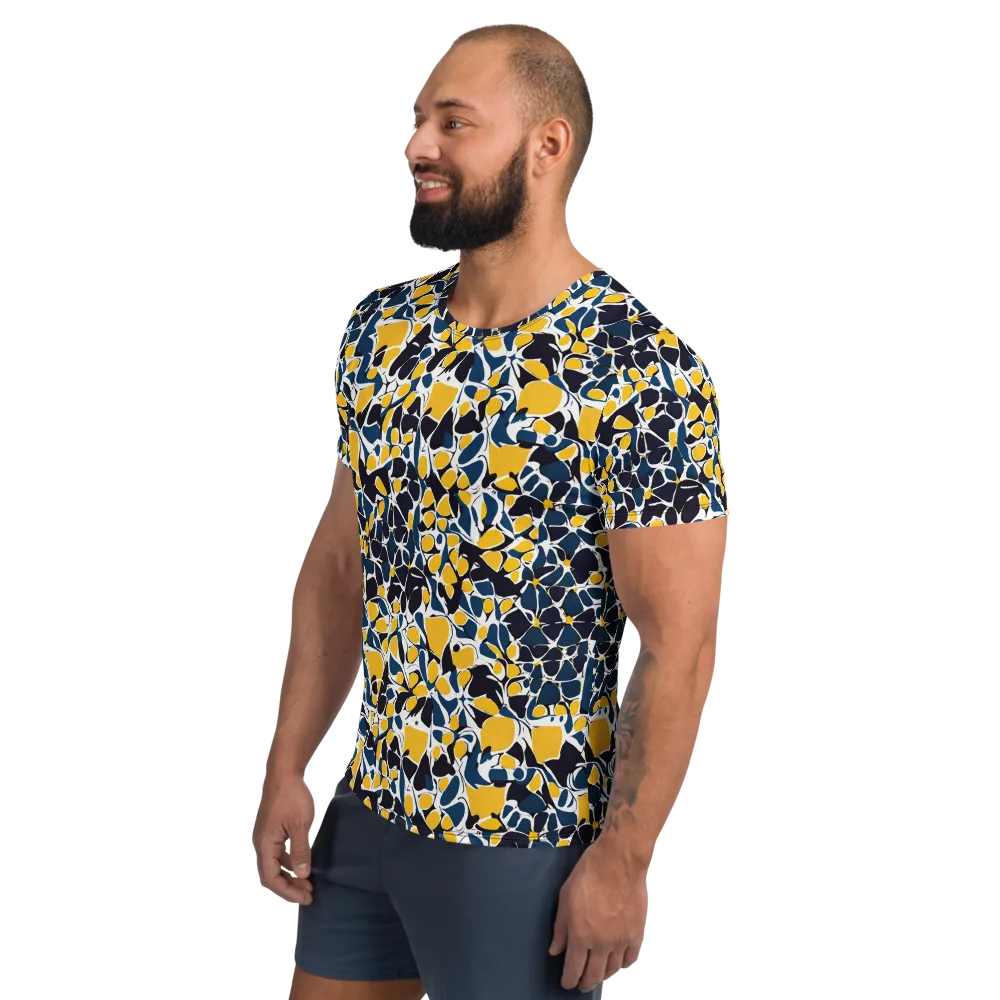 Ink And Citrus on Men's Athletic T-Shirt — Left