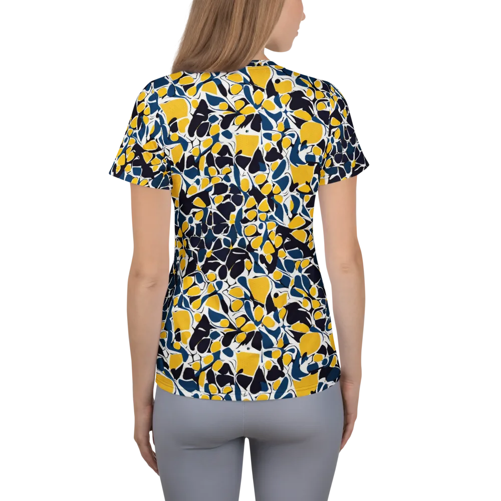Ink And Citrus on Women's Athletic T-Shirt — Back