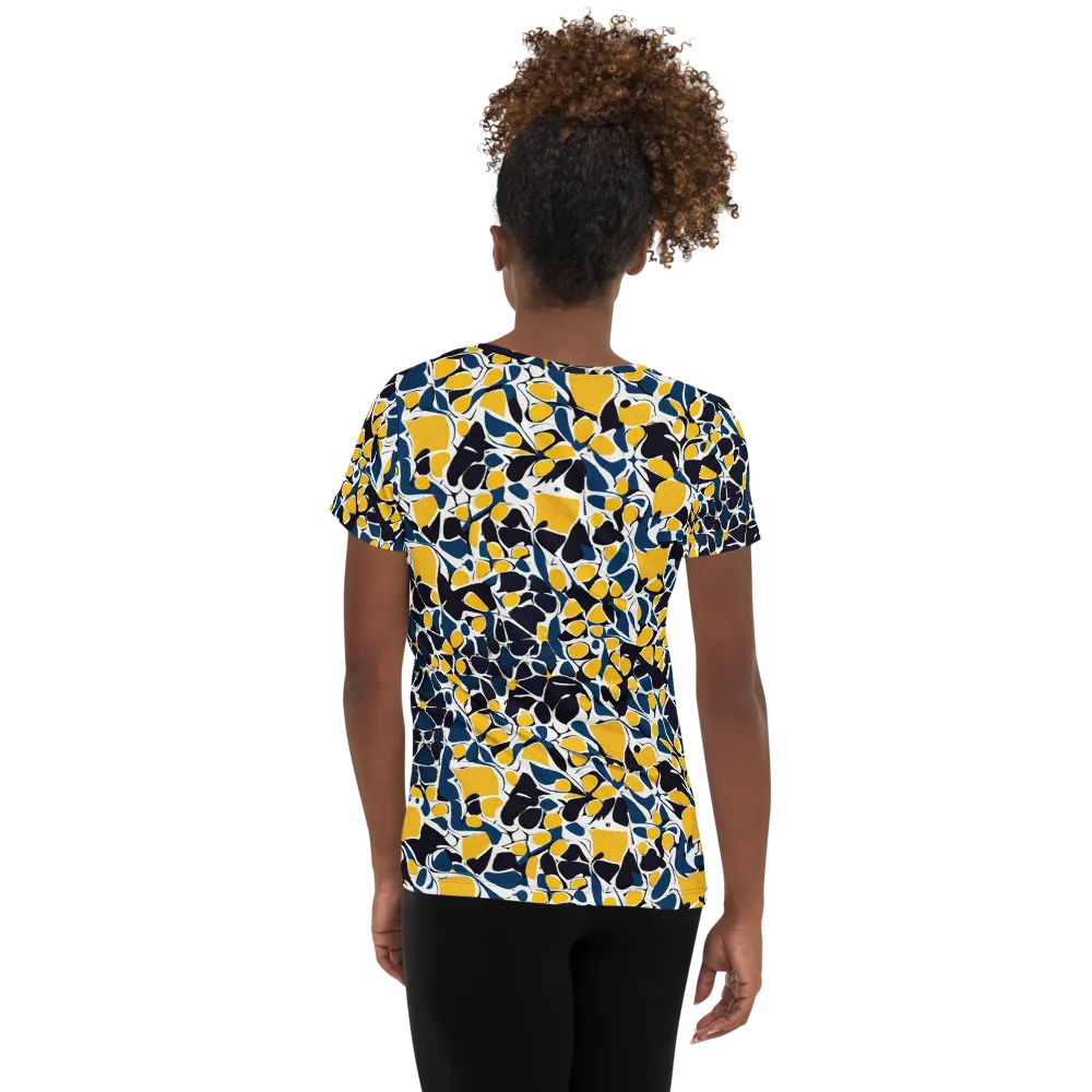 Ink And Citrus on Women's Athletic T-Shirt — Back