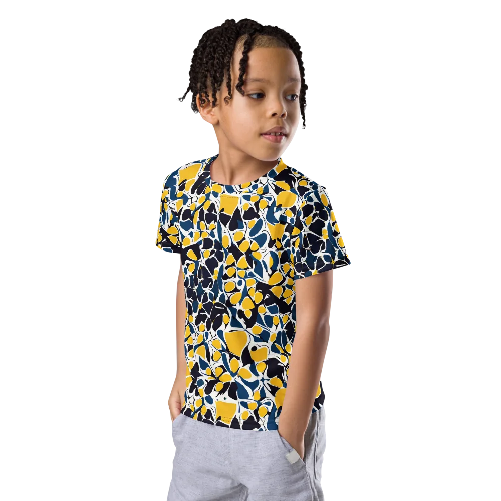 Ink And Citrus on Kids Crew Neck T-Shirt — Left Front