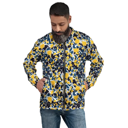 Ink And Citrus on a Bomber Jacket