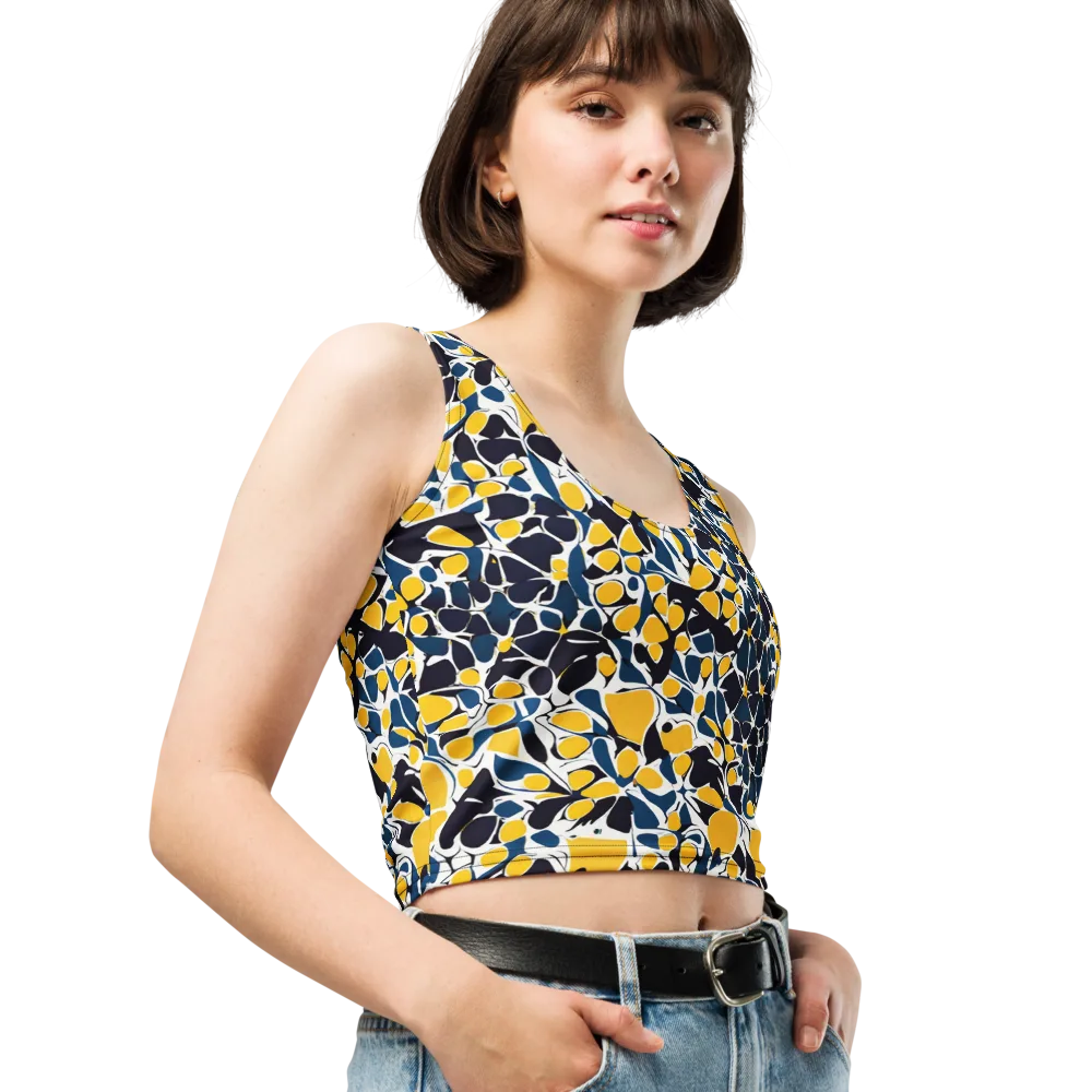 Ink And Citrus on Crop Top — Right Front
