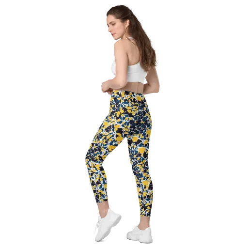 Ink And Citrus on a Leggings with Pockets