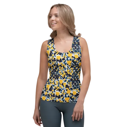 Ink And Citrus on a Women's Tank Top