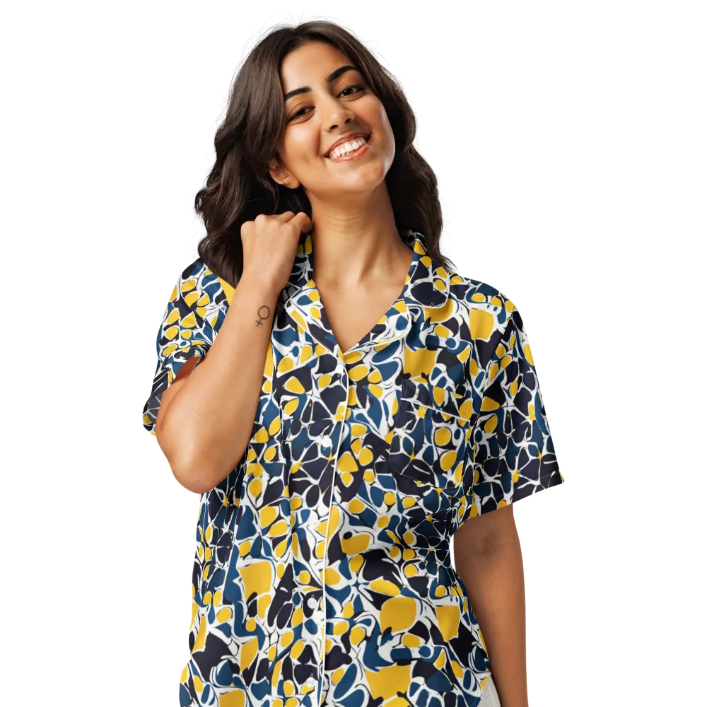 Ink And Citrus on Women's Short Sleeve Pajama Top — Front