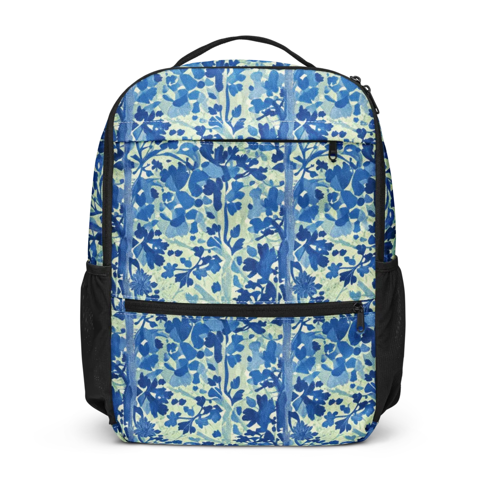 Indigo Conservatory on Utility Backpack — Front