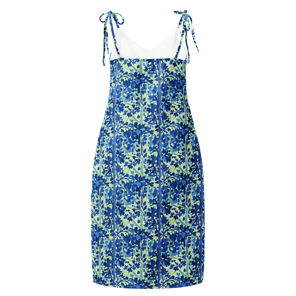 Indigo Conservatory on Slip Dress — Back
