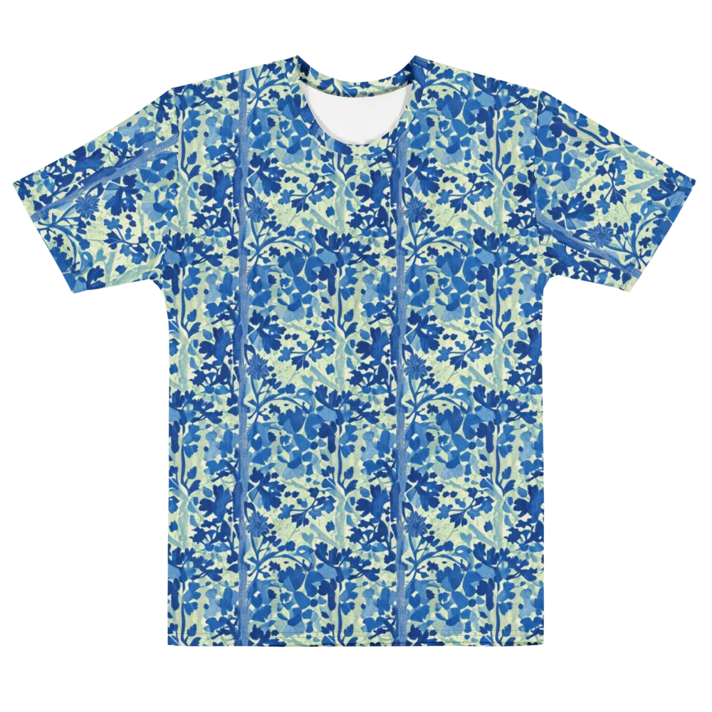 Indigo Conservatory on Men's Cotton Crew Neck T-Shirt — Front