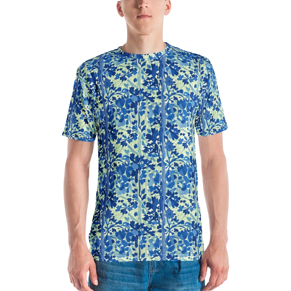 Indigo Conservatory on Men's Crew Neck T-Shirt — Front