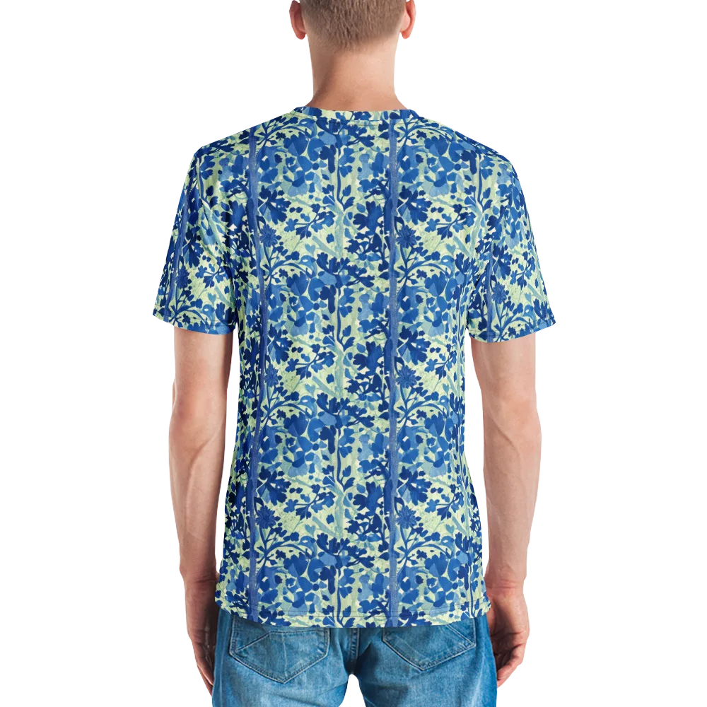 Indigo Conservatory on Men's Crew Neck T-Shirt — Back