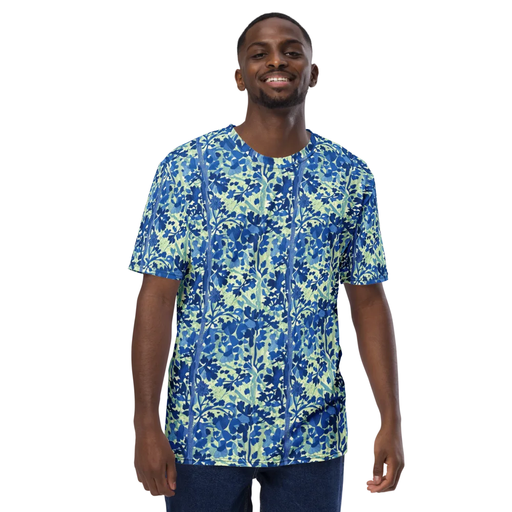 Indigo Conservatory on Men's Crew Neck T-Shirt — Front
