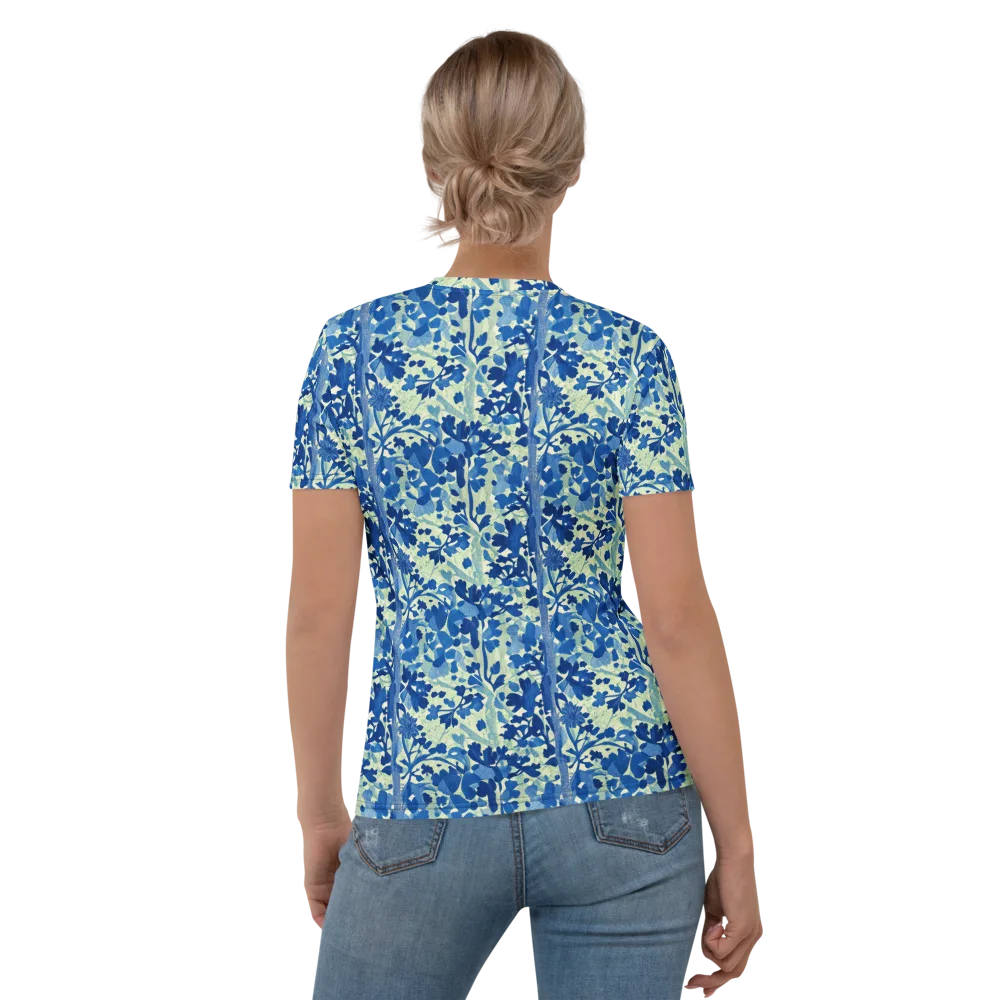 Indigo Conservatory on Women's Crew Neck T-Shirt — Back