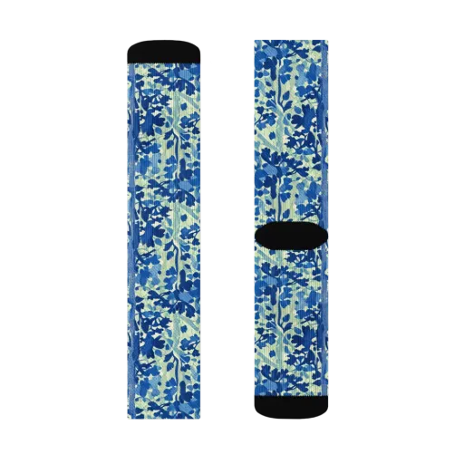 Indigo Conservatory on a Socks