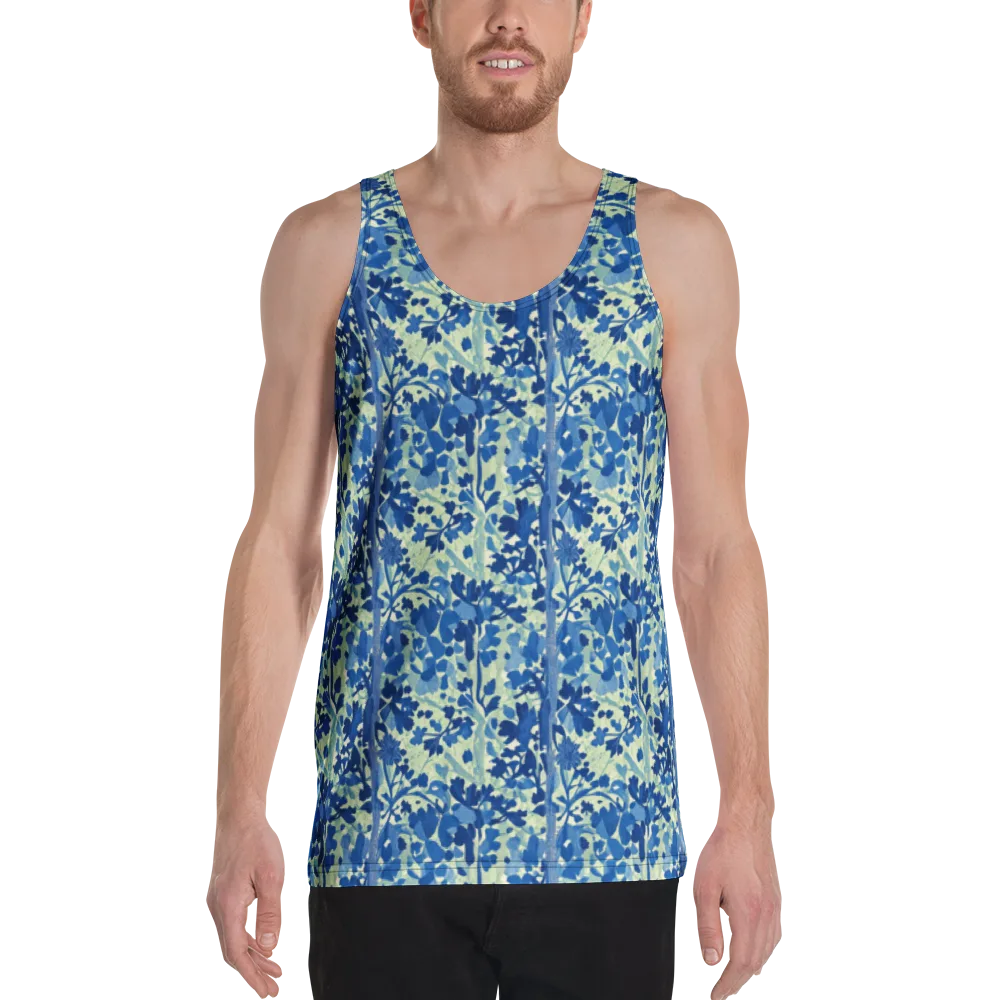 Indigo Conservatory on Men's Tank Top — Front