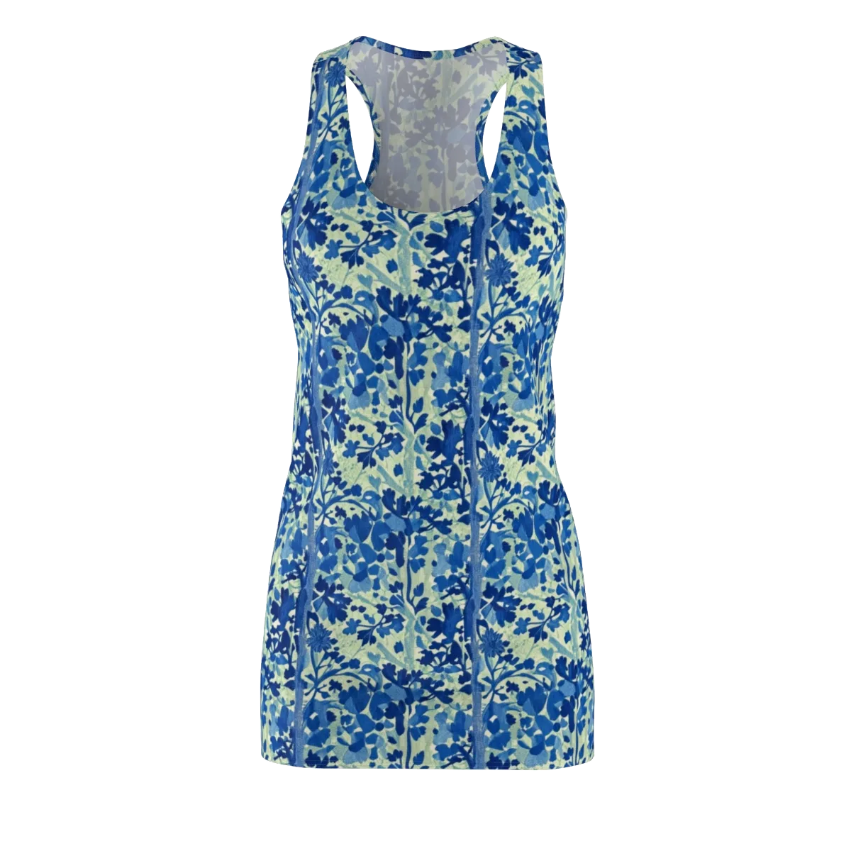 Indigo Conservatory on Racerback Dress — Front