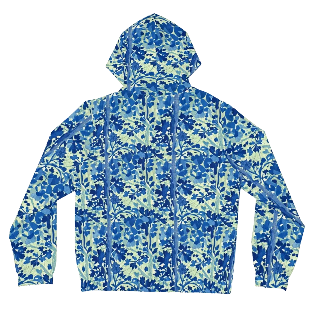 Indigo Conservatory on Women's Full-Zip Hoodie — Back