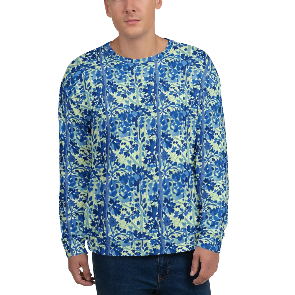 Indigo Conservatory on Sweatshirt — Front