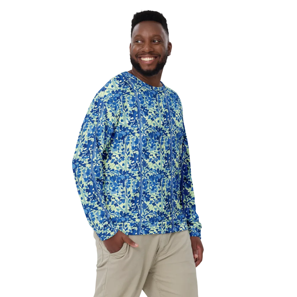 Indigo Conservatory on Sweatshirt — Front