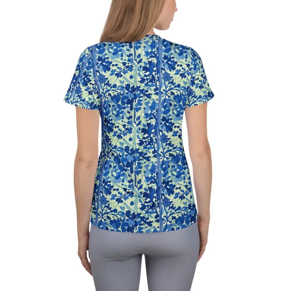 Indigo Conservatory on Women's Athletic T-Shirt — Back