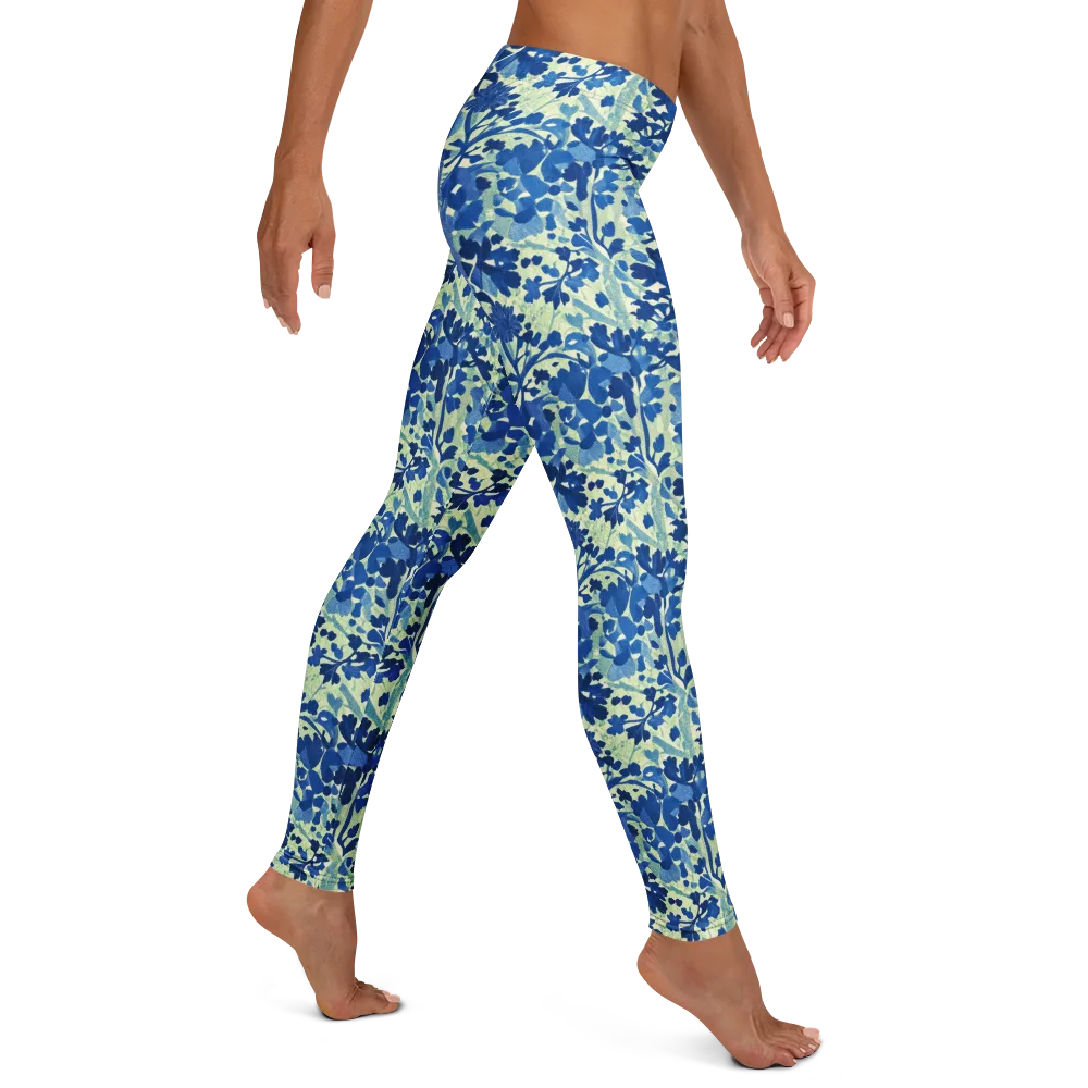 Indigo Conservatory on Leggings — Right