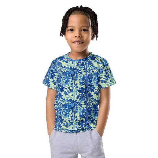 Indigo Conservatory on a Kids Crew Neck T-Shirt