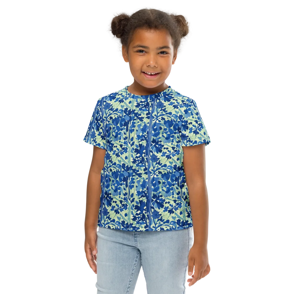 Indigo Conservatory on Kids Crew Neck T-Shirt — Front