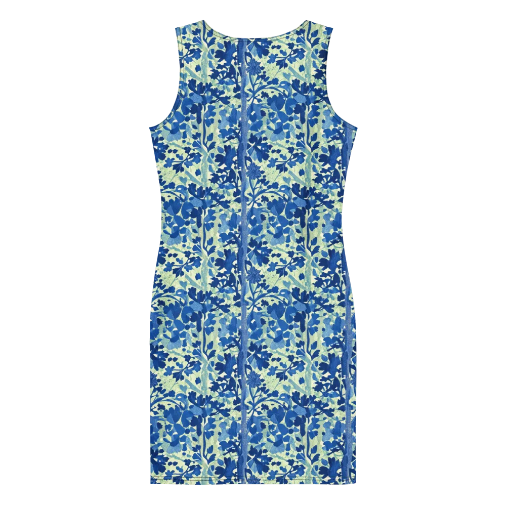 Indigo Conservatory on Bodycon Dress — Back