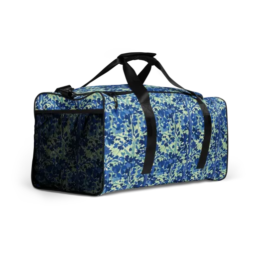 Indigo Conservatory on a Duffle Bag
