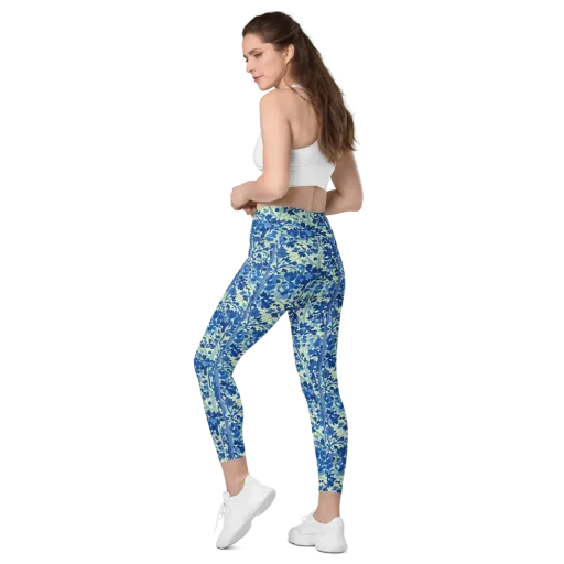 Indigo Conservatory on a Leggings with Pockets