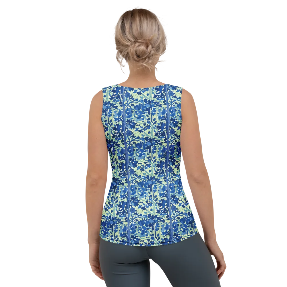 Indigo Conservatory on Women's Tank Top — Back