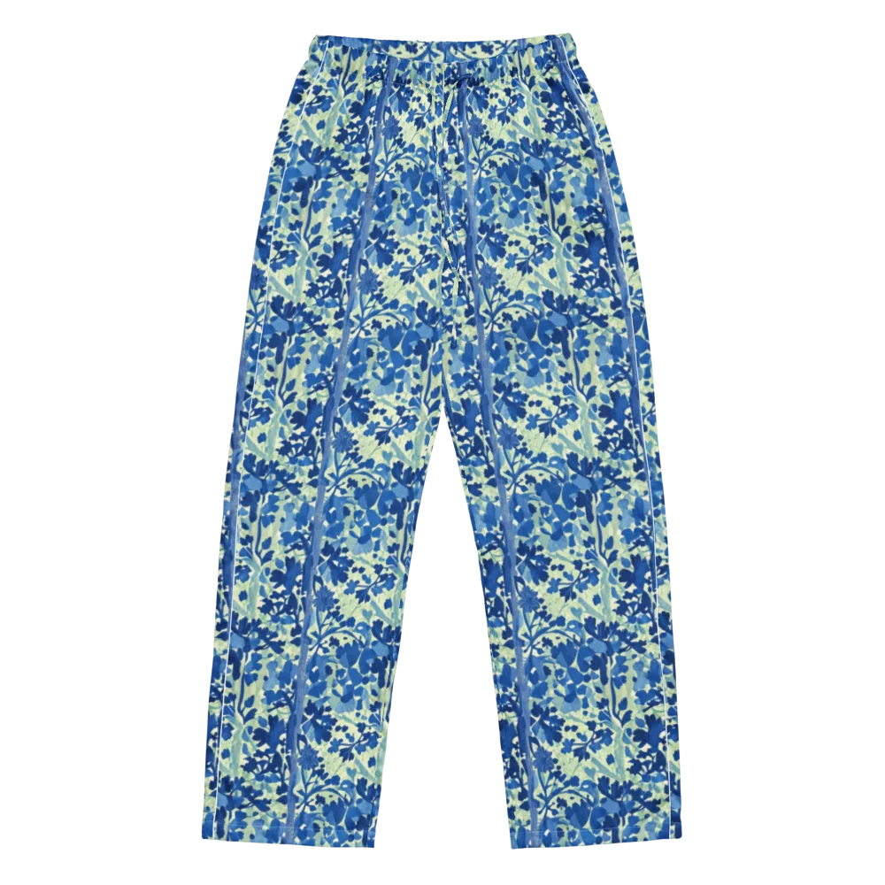 Indigo Conservatory on Women's Pajama Pants — Front