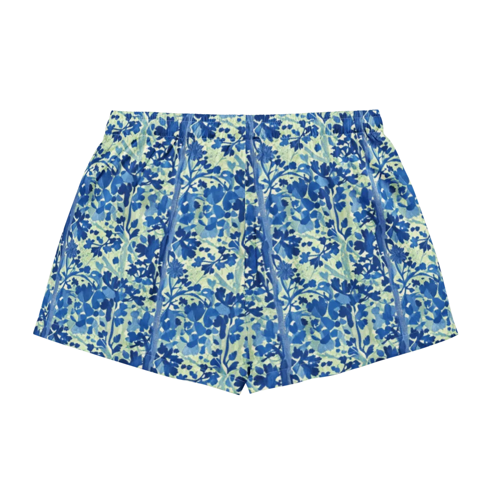 Indigo Conservatory on Women's Pajama Shorts — Back