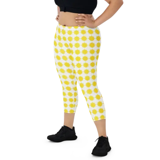 Solar Check on a Capri Leggings