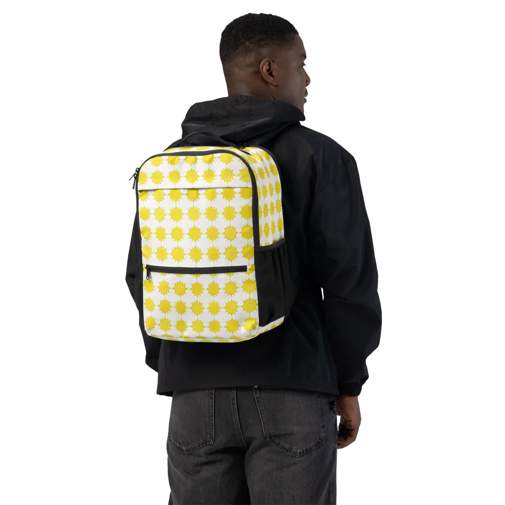 Solar Check on Utility Backpack — Back