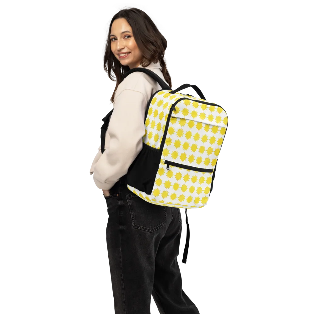 Solar Check on Utility Backpack — Back