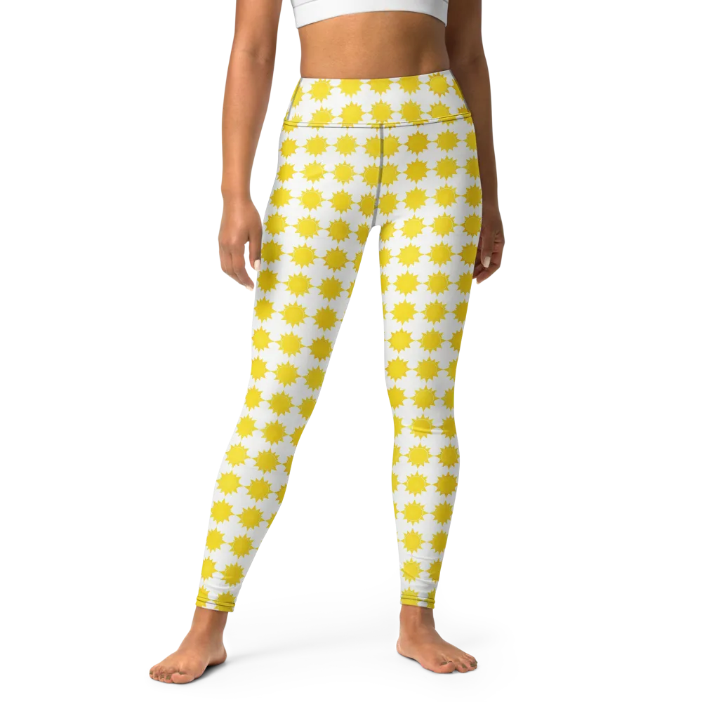 Solar Check on Yoga Leggings — Front