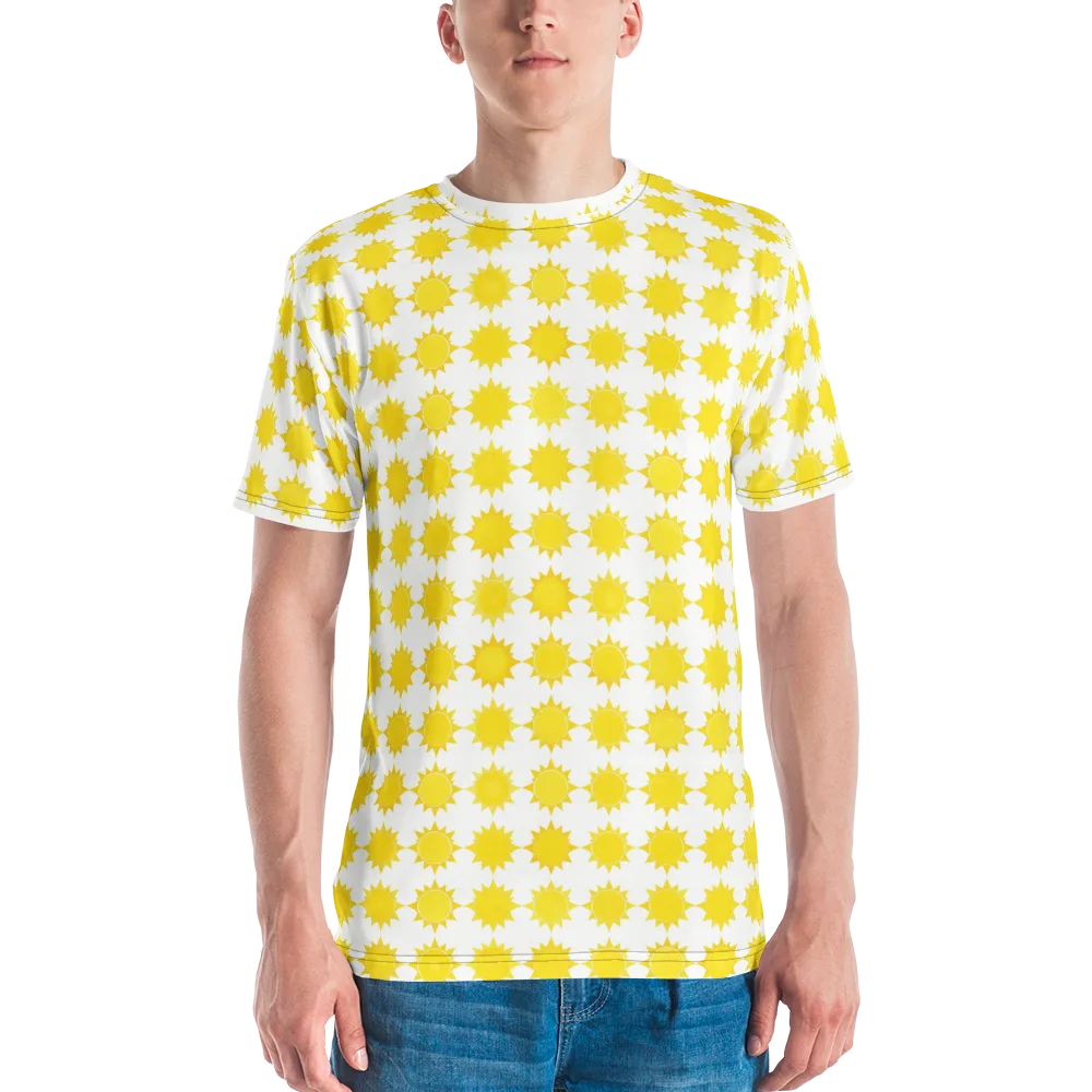 Solar Check on Men's Crew Neck T-Shirt — Front