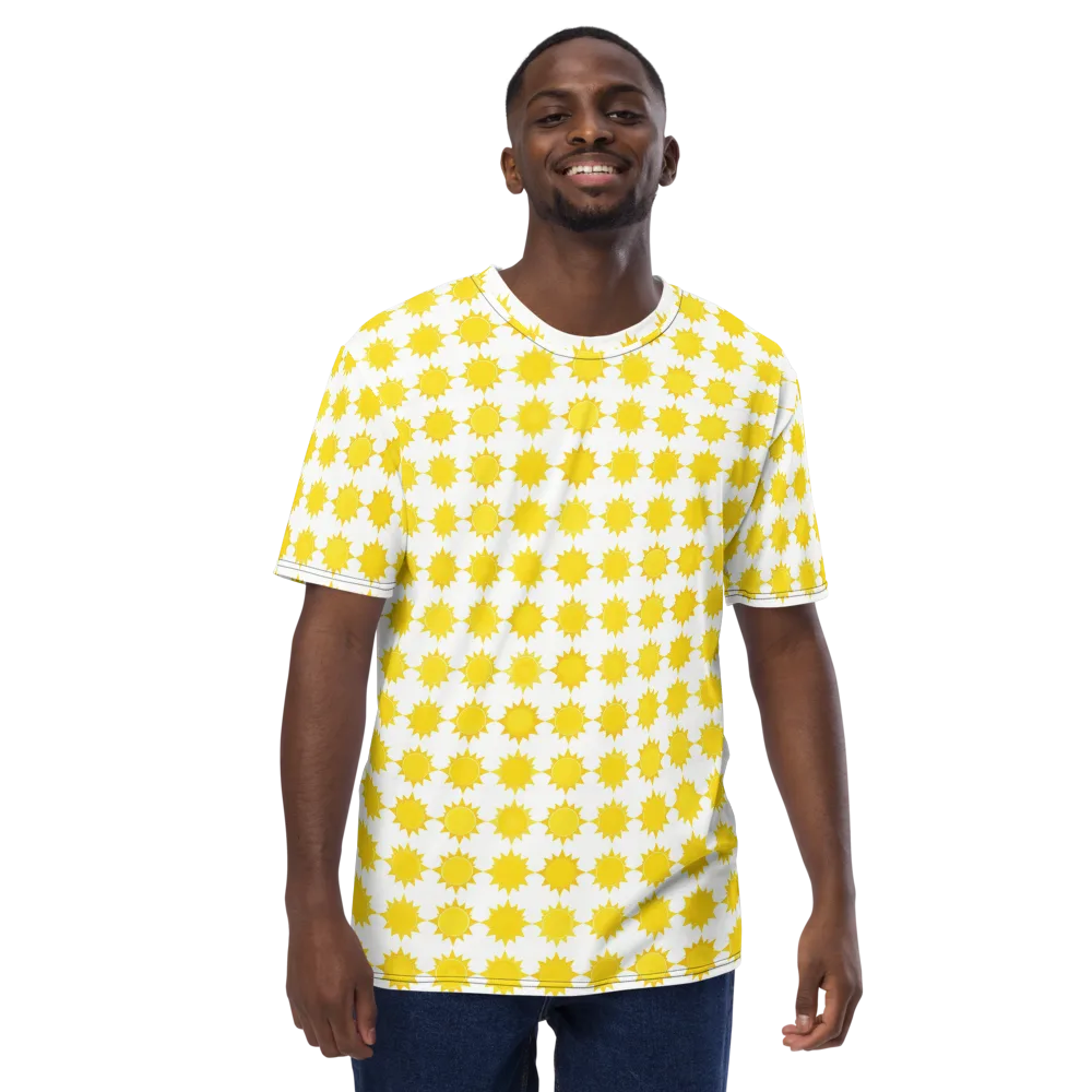Solar Check on Men's Crew Neck T-Shirt — Front