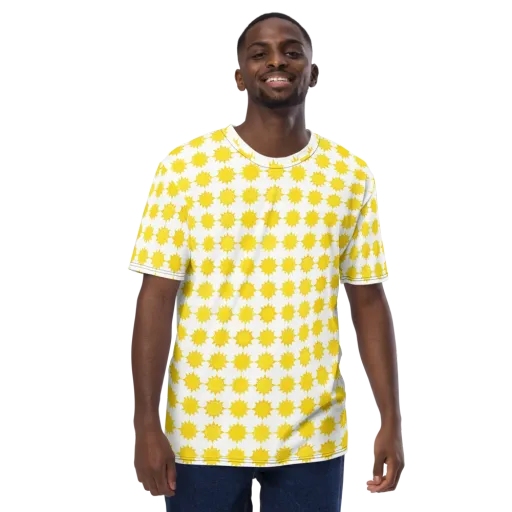 Solar Check on a Men's Crew Neck T-Shirt