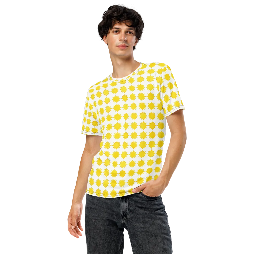 Solar Check on Men's Crew Neck T-Shirt — Front