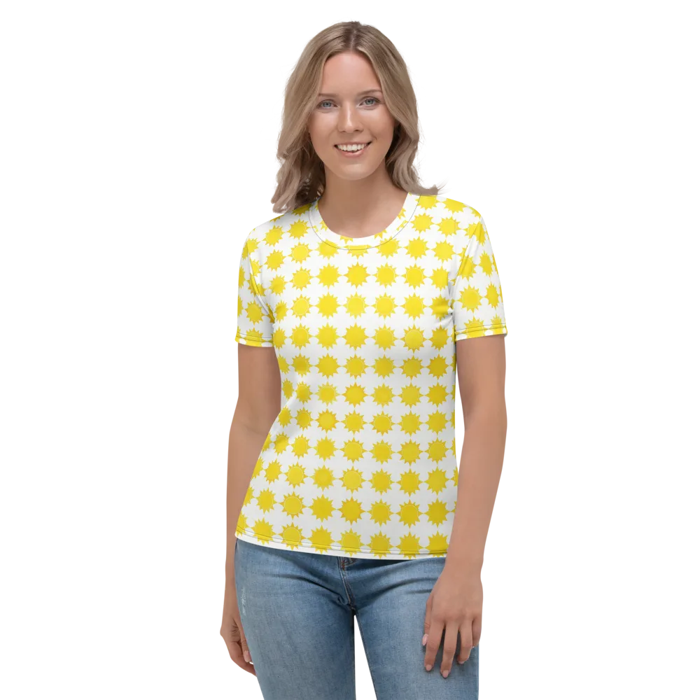 Solar Check on Women's Crew Neck T-Shirt — Front