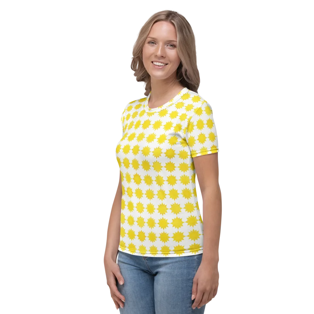 Solar Check on Women's Crew Neck T-Shirt — Left