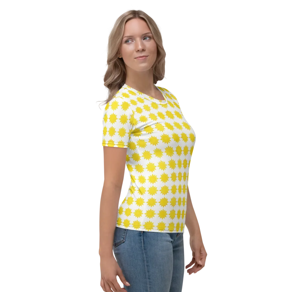 Solar Check on Women's Crew Neck T-Shirt — Right