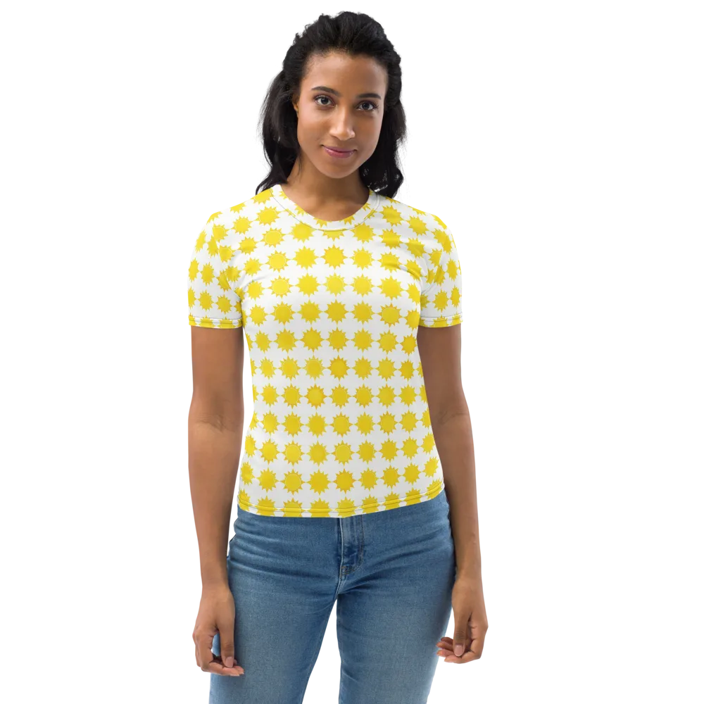 Solar Check on Women's Crew Neck T-Shirt — Front