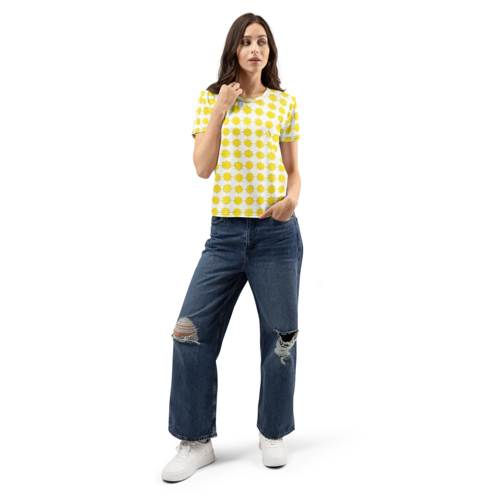 Solar Check on Women's Crew Neck T-Shirt — Front